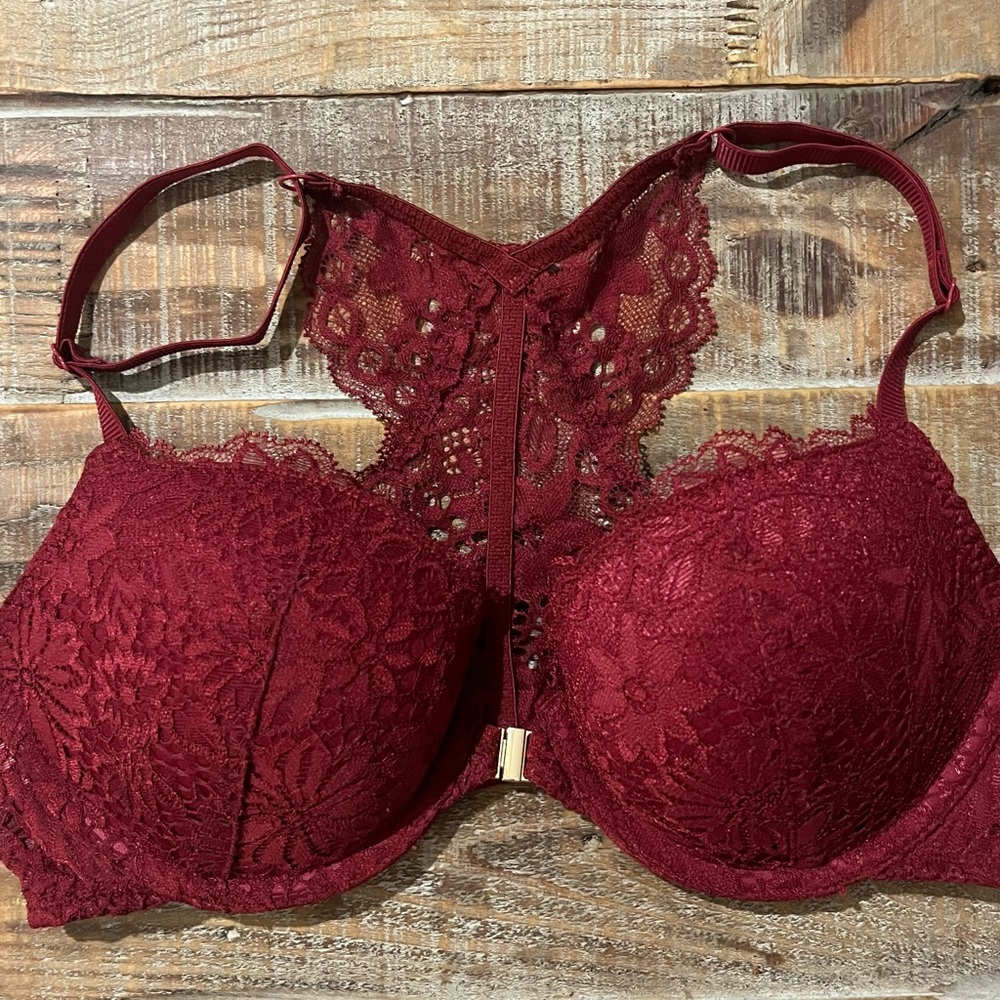 Red Lace Bralette